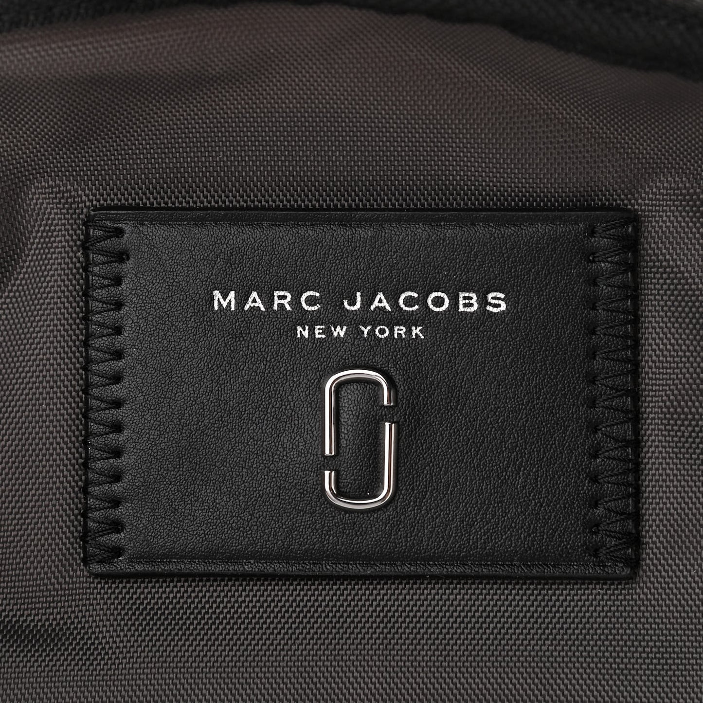 Nylon Biker Backpack Black