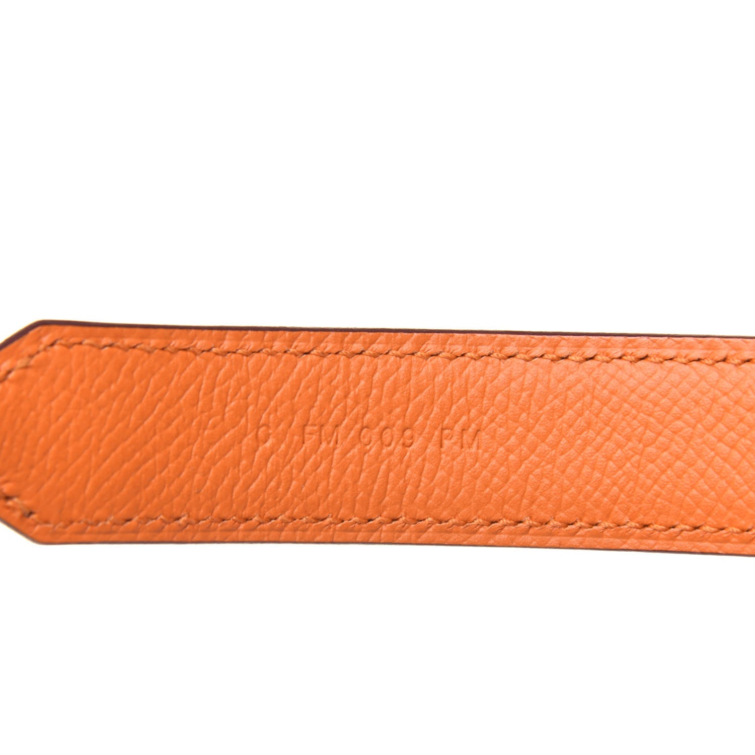 Hermes Epsom 25mm Tressage Shoulder Strap Abricot Rose Azalee Gold 4 of 6