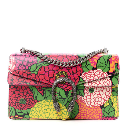 Gucci X KEN SCOTT New Shangai Calfskin Pomponica Print Small Dionysus Shoulder Bag Multicolor 1 of 11