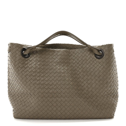 Bottega Veneta Nappa Intrecciato Medium Garda Bag Fume 1 of 10