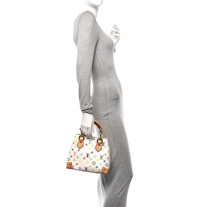 Louis Vuitton Monogram Multicolor Audra White 2 of 9