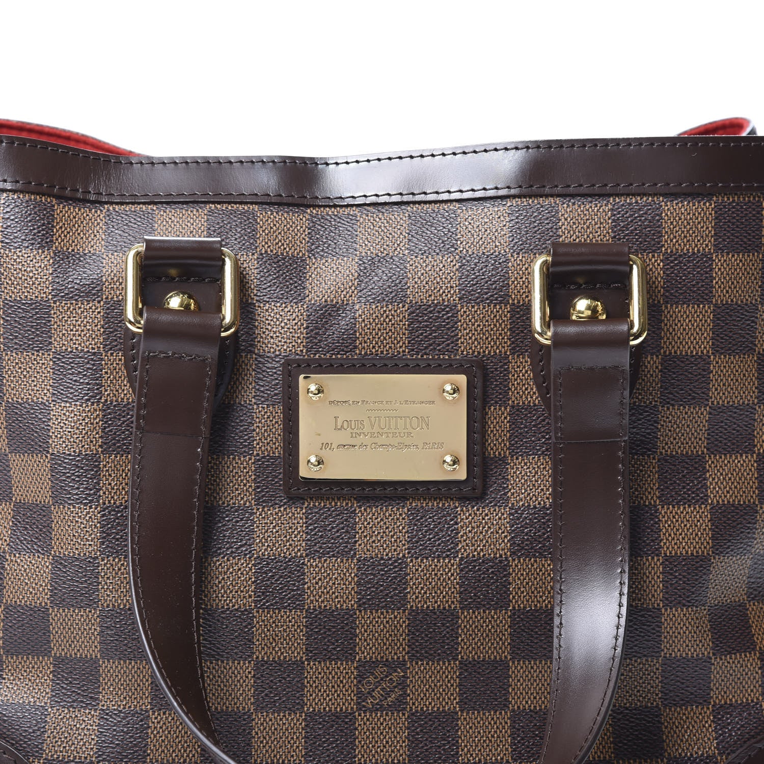 Louis Vuitton Damier Ebene Hampstead PM 8 of 8