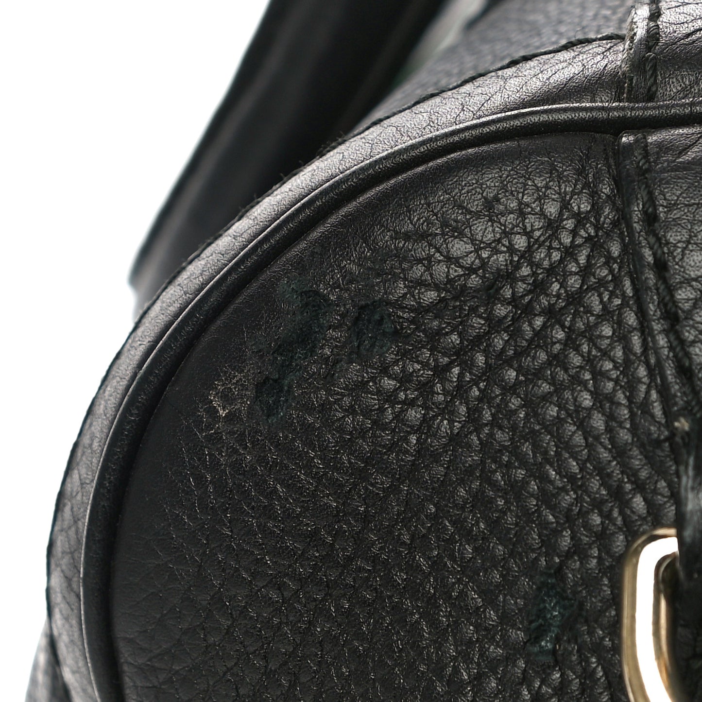 Calfskin Vintage Web Medium Boston Black
