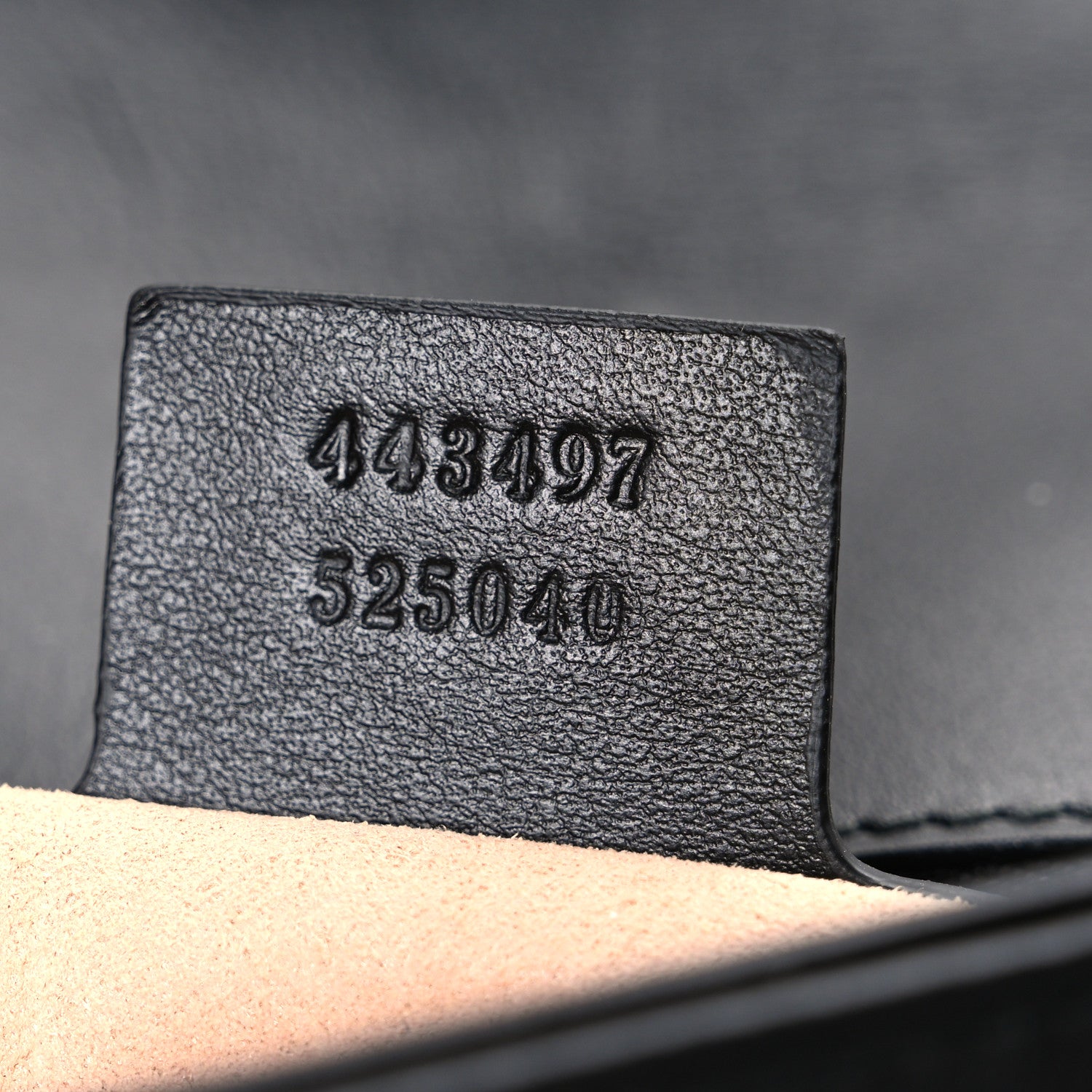 Gucci Calfskin Matelasse Small GG Marmont Shoulder Bag Black 6 of 9
