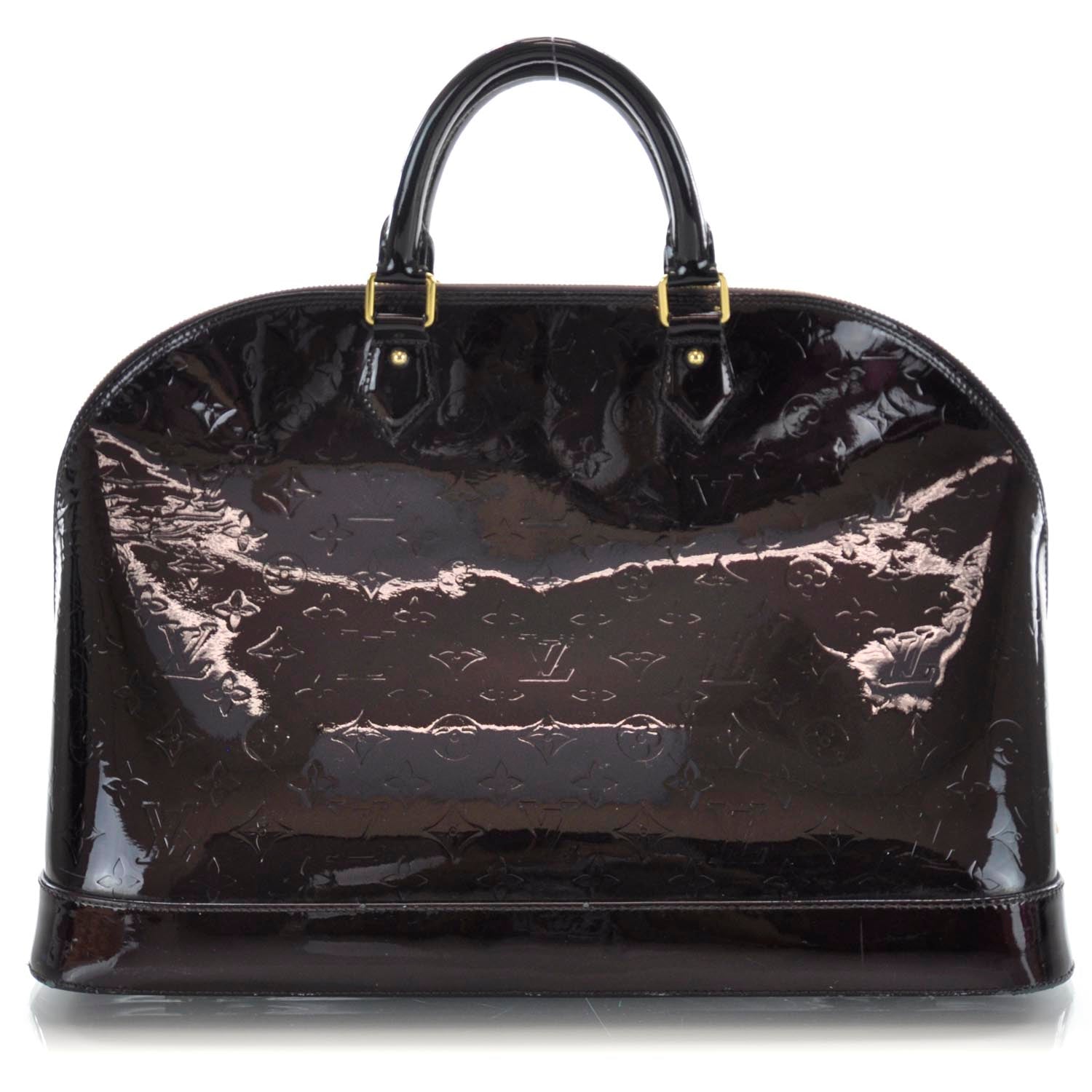 Louis Vuitton Vernis Alma GM Amarante 1 of 8