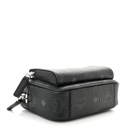 MCM Visetos Klassik Crossbody Bag Black 4 of 10