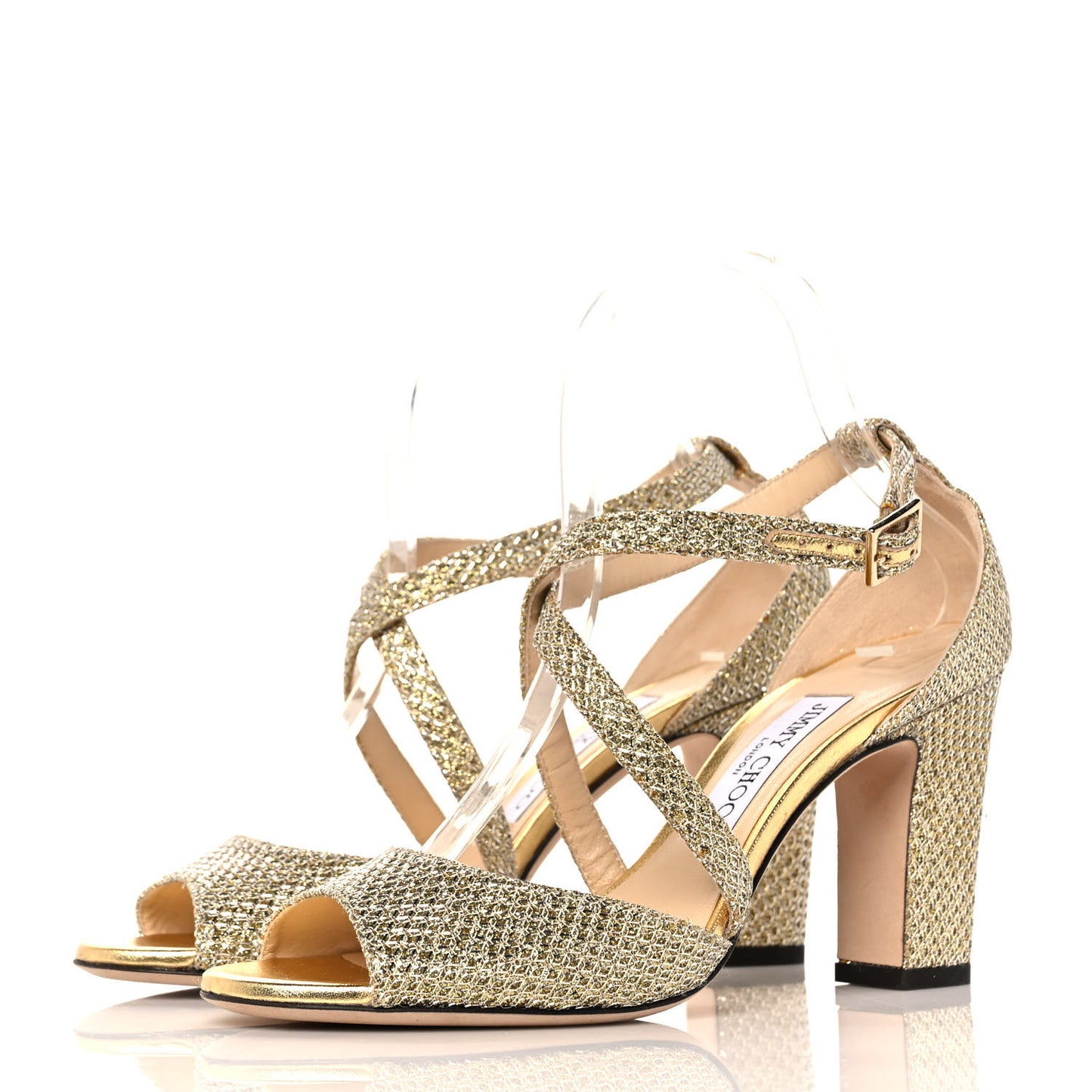 Glitter Carrie 65 Sandals 38 Gold