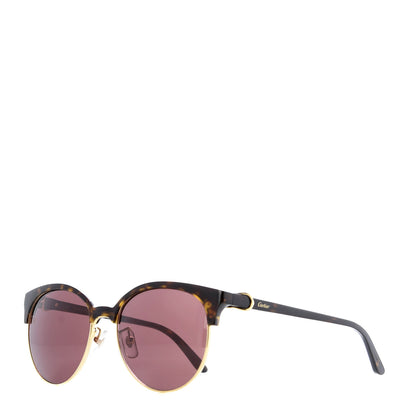 Cartier Acetate CT0126SA Sunglasses Tortoise 1 of 8