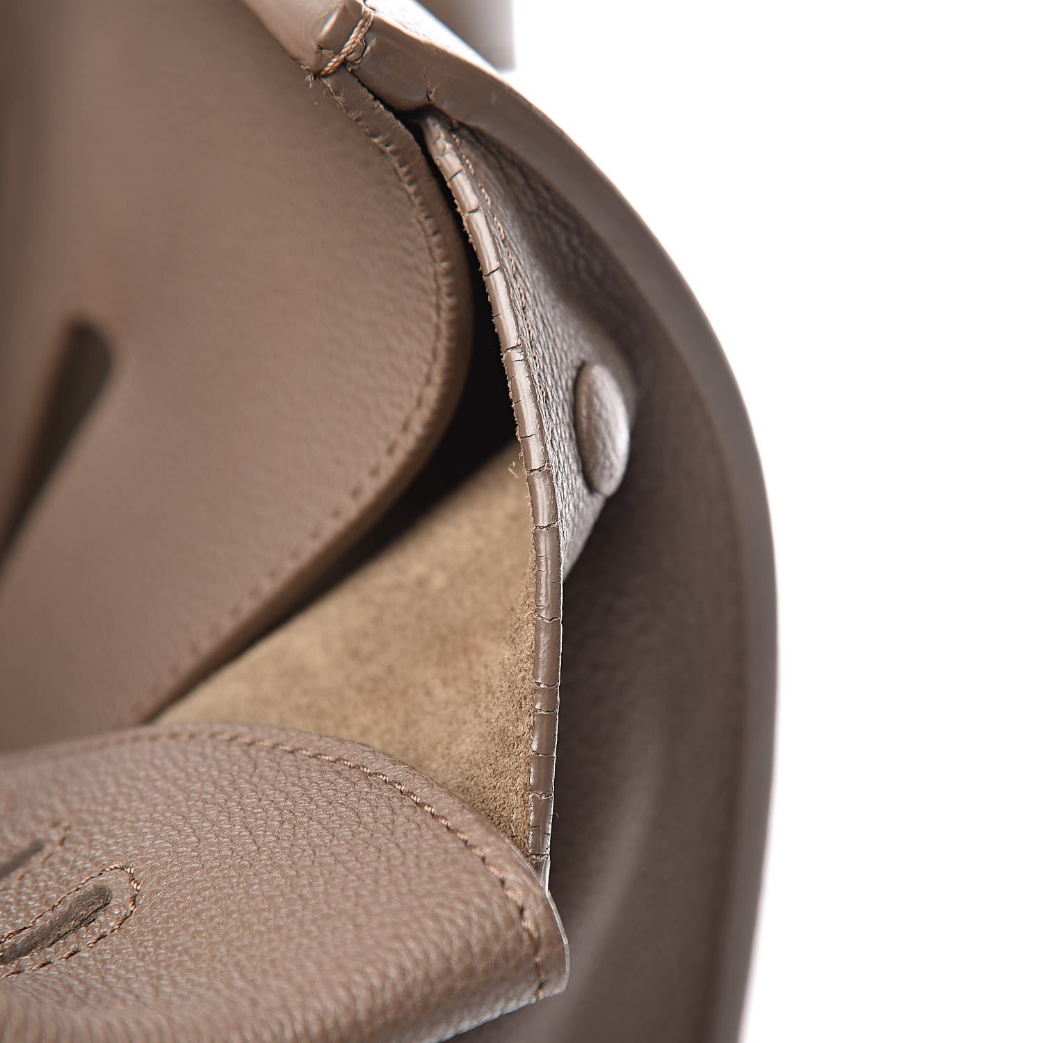 Celine Crisped Calfskin Medium Tie Knot Tote Taupe 14 of 31