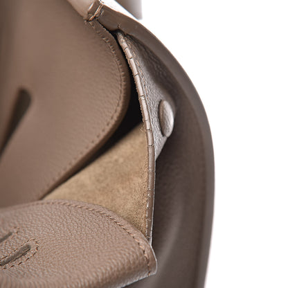 Celine Crisped Calfskin Medium Tie Knot Tote Taupe 14 of 31