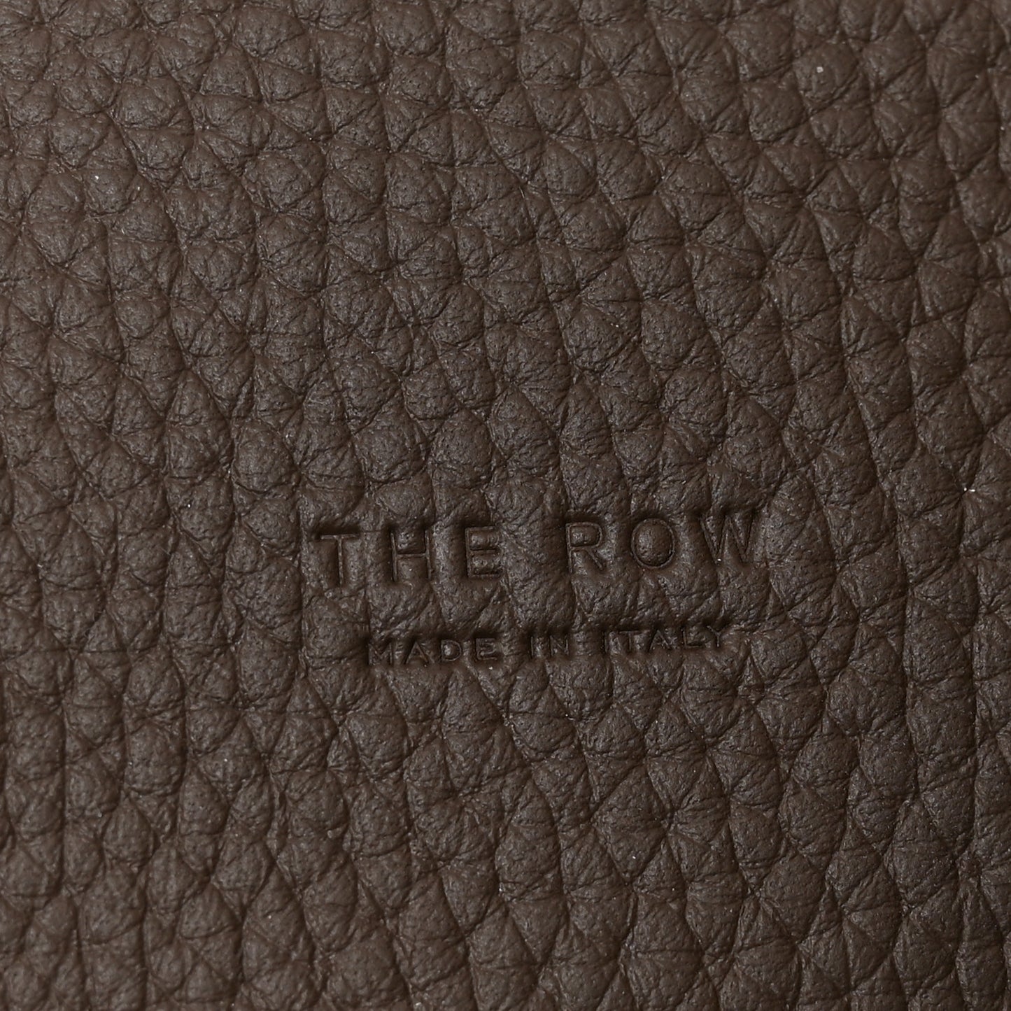 Matte Grained Calfskin Soft Margaux 12 Deep Brown