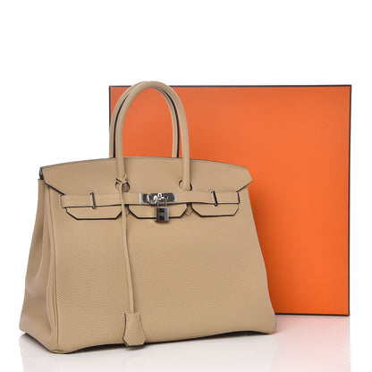 Hermes Togo Birkin 35 Trench 35 of 35