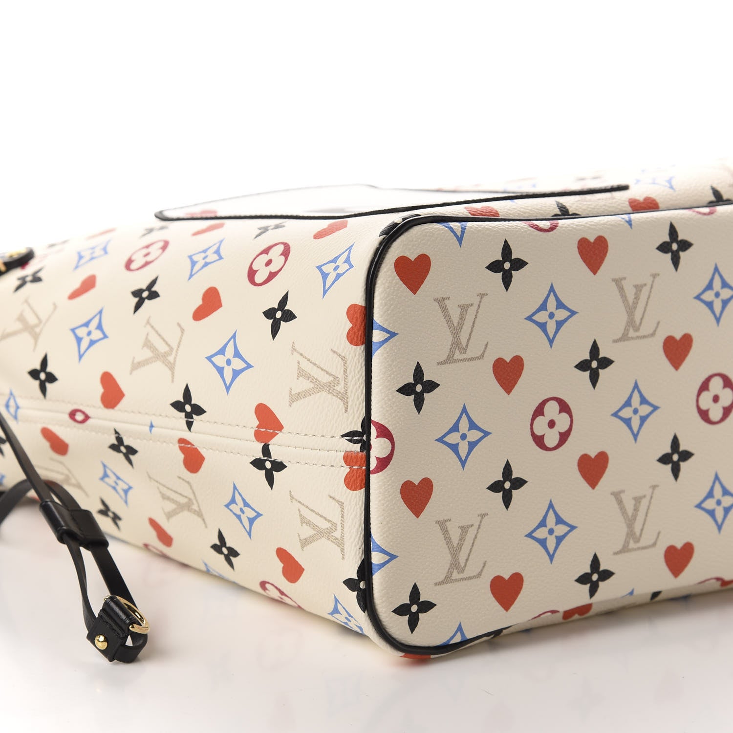 Louis Vuitton Game On Neverfull MM White 6 of 11