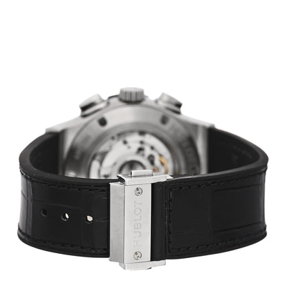 Hublot Titanium Alligator 42mm Classic Fusion Chronograph Automatic Watch Black 541.NX.1171.RX 3 of 4