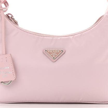 Prada Tessuto Nylon Mini Re-Edition 2000 Bag Alabastro 10 of 13