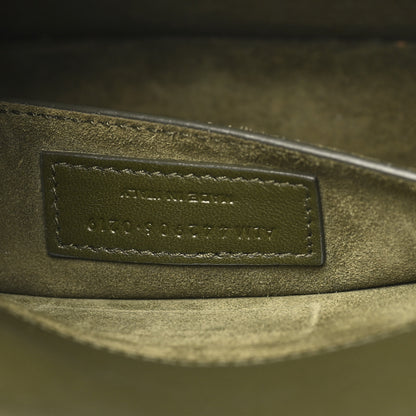 Saint Laurent Calfskin Medium Monogram Sunset Vert Kaki 7 of 11