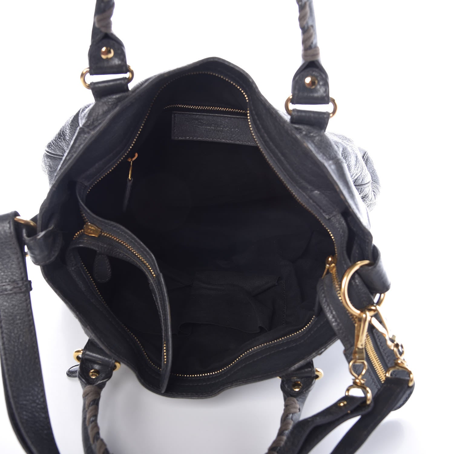 Balenciaga Agneau Giant 12 Gold Hardware Velo Gris Fossile Anthracite 5 of 19