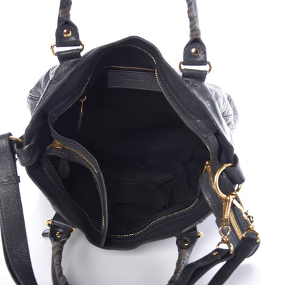Balenciaga Agneau Giant 12 Gold Hardware Velo Gris Fossile Anthracite 5 of 19