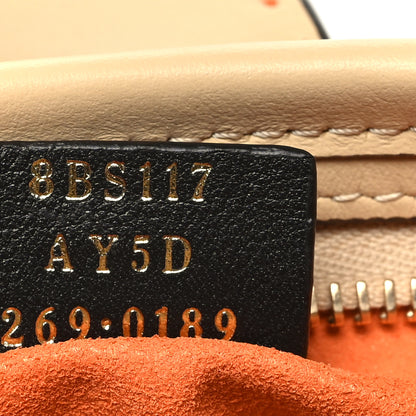 Fendi Raffia Effect Baby B Faded Orange 7 of 10