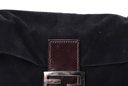 Fendi Suede Baguette Black 10 of 16