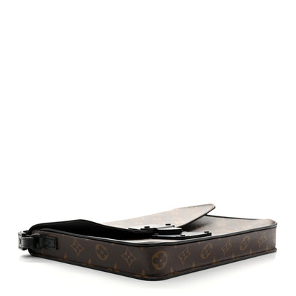 Louis Vuitton Monogram Macassar S Lock A4 Pouch 4 of 9