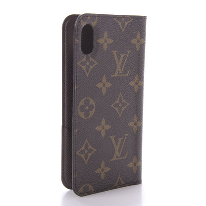 Louis Vuitton Monogram iPhone XS Max Folio Case 3 of 6