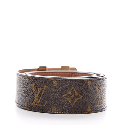Louis Vuitton Monogram 40mm LV Initiales Belt 80 32 2 of 7