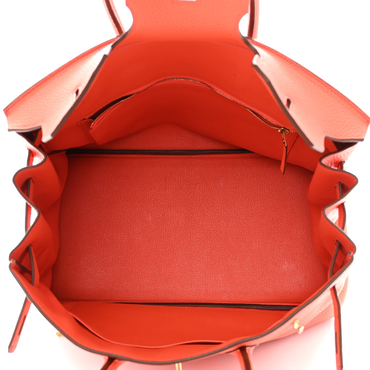 Hermes Togo BIRKIN 35 Orange 5 of 13