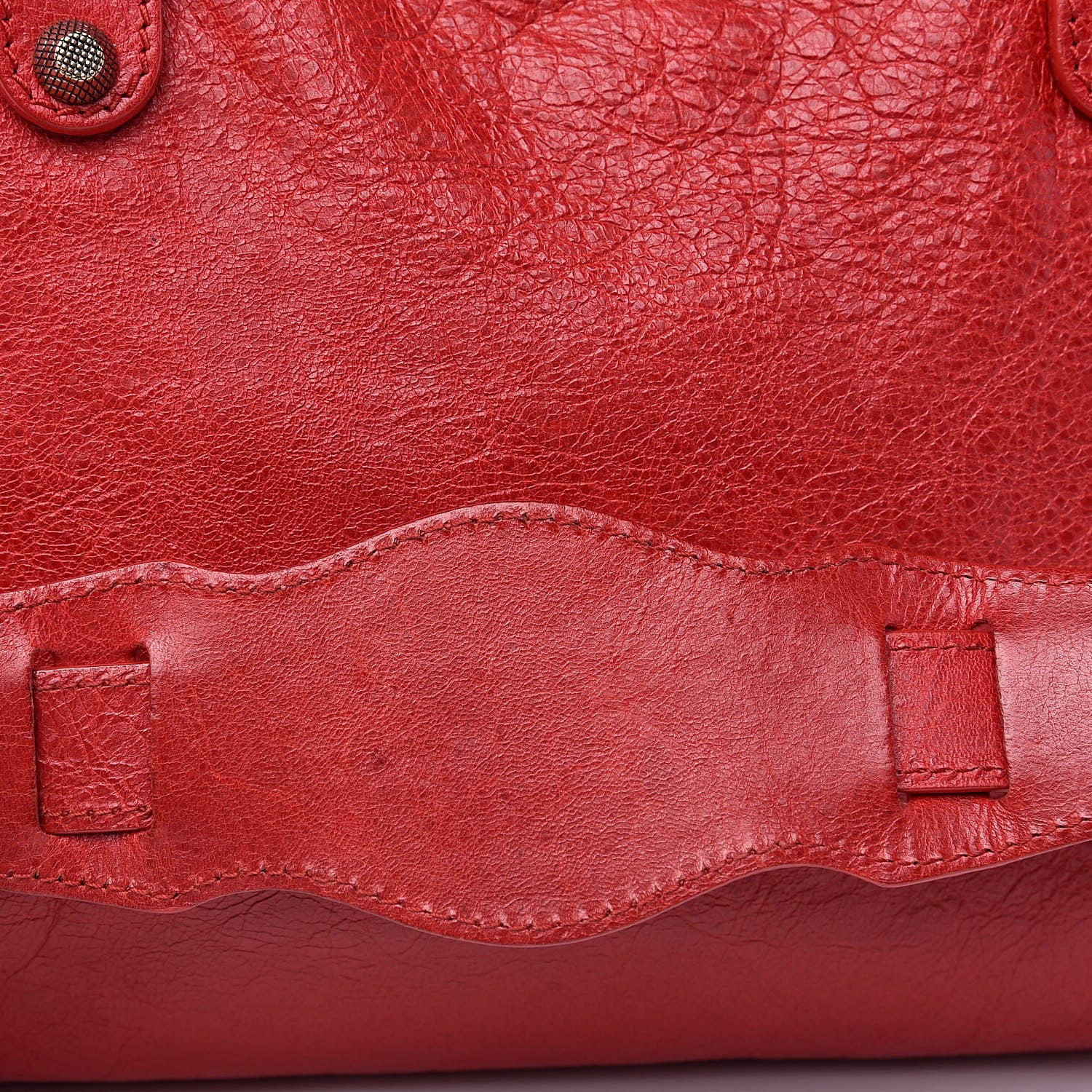 Balenciaga Agneau Giant 12 Rose Gold Hardware City Rouge Coquelicot 13 of 17