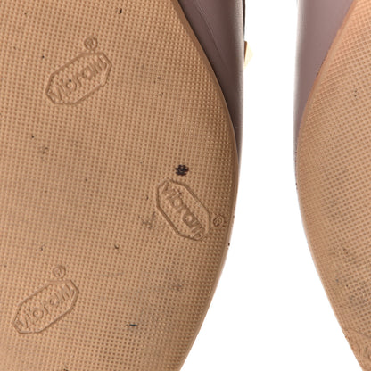 Valentino Garavani Nappa Rockstud Ballerina Flats 39.5 Poudre 18 of 22