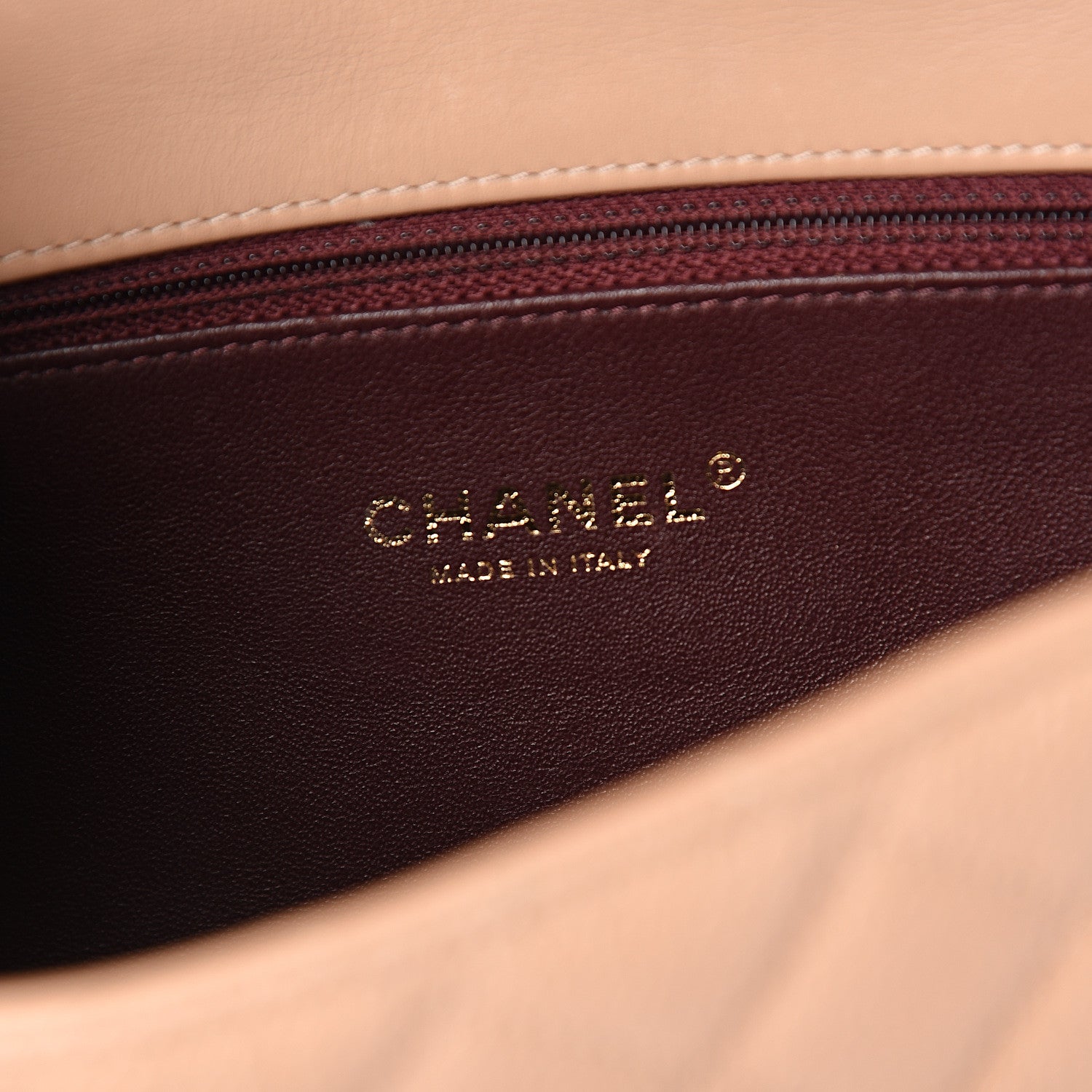 Chanel Caviar Quilted Small CC Filigree Flap Beige Black 5 of 9