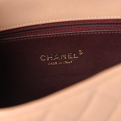 Chanel Caviar Quilted Small CC Filigree Flap Beige Black 5 of 9