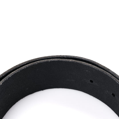 Gucci Faded Calfskin Snake Double G 40mm Belt 85 34 Black 5 of 8