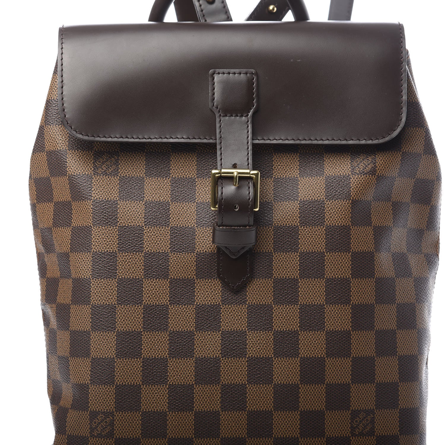 Louis Vuitton Damier Ebene Soho Backpack 8 of 8