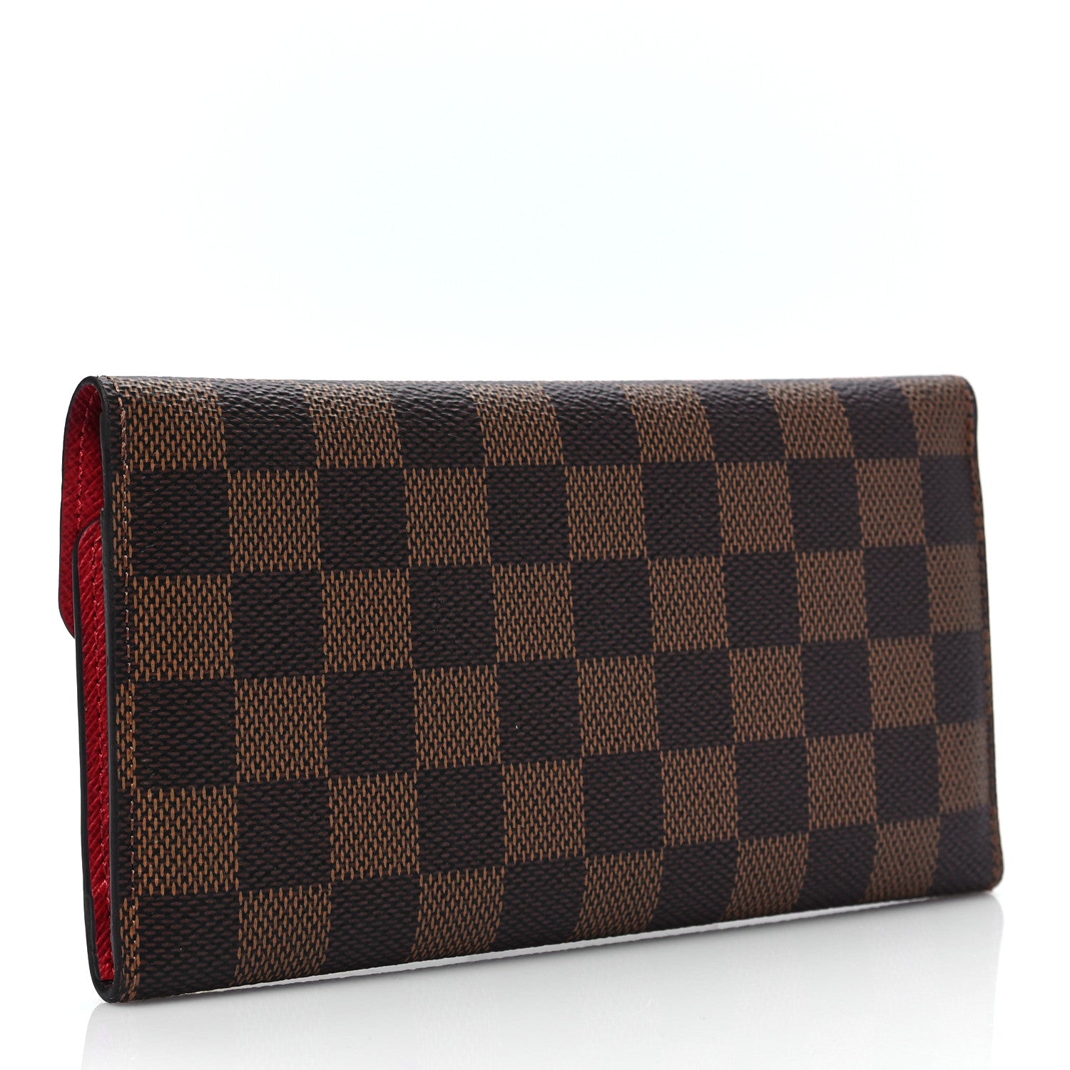 Louis Vuitton Damier Ebene Josephine Wallet Red 4 of 8