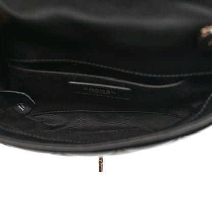 Chanel Calfskin Quilted CC Uniform Flap Belt Bag Black 5 of 11