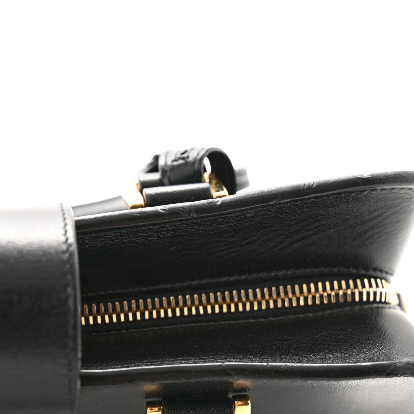 Calfskin Monogram Baby Cabas Black