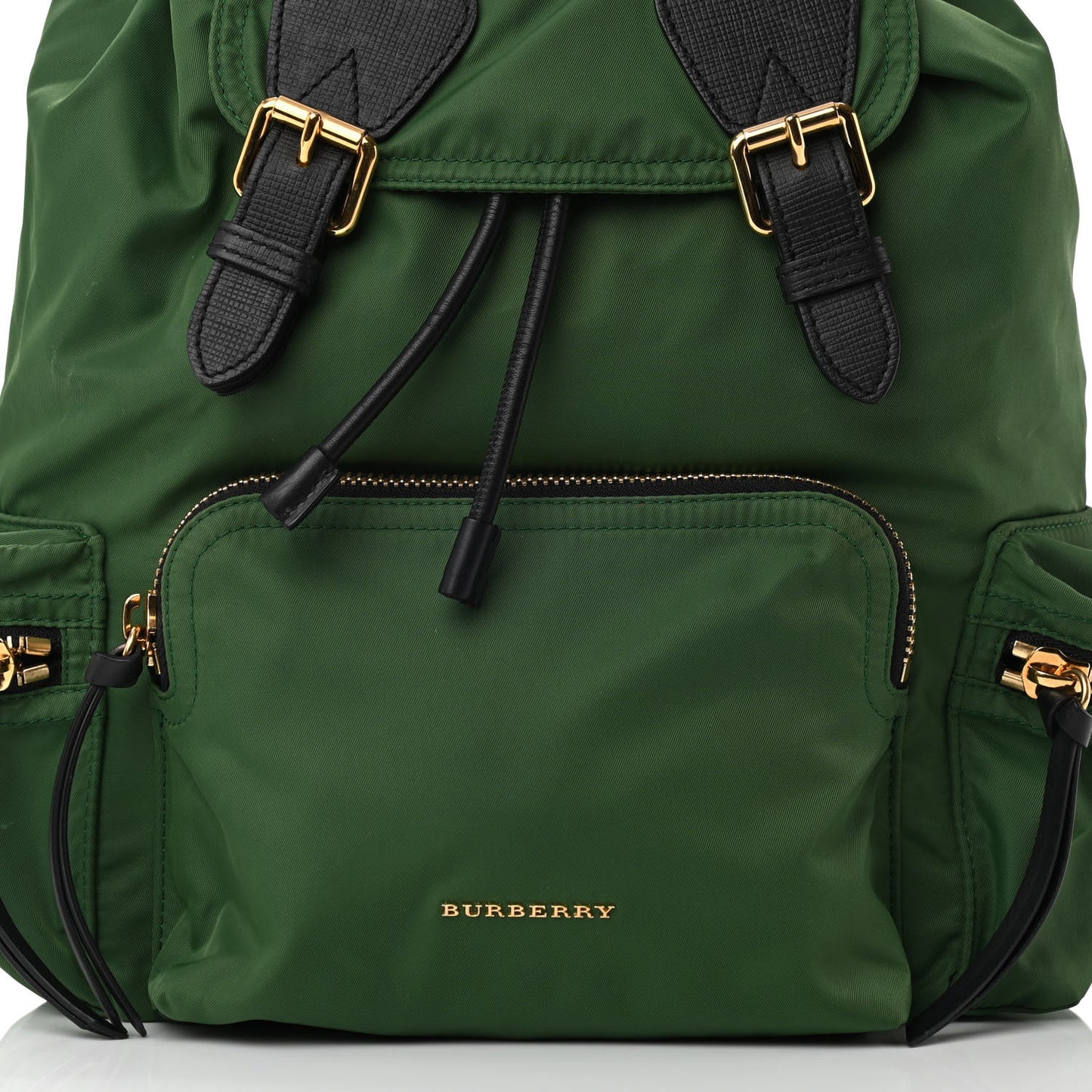 Nylon Medium Rucksack Backpack Green