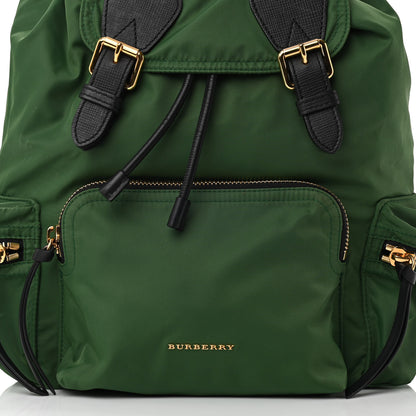 Burberry Nylon Medium Rucksack Backpack Green 7 of 11