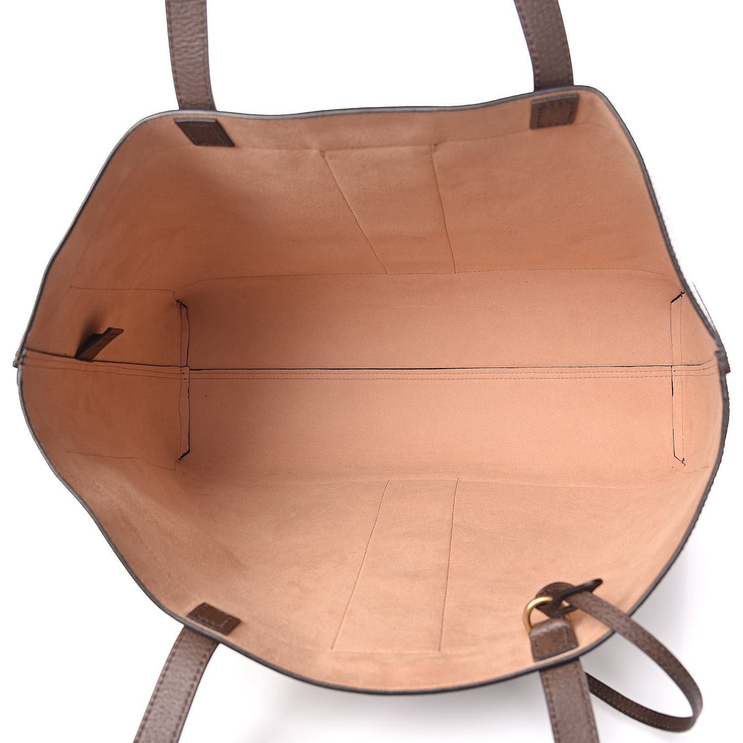 GG Supreme Monogram Web Ophidia Tote Brown