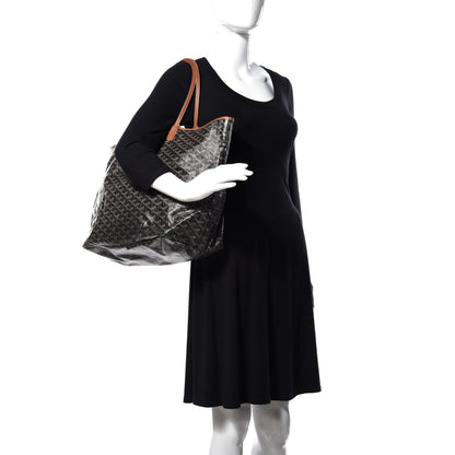 Goyard Goyardine Saint Louis GM Black Gold 2 of 20