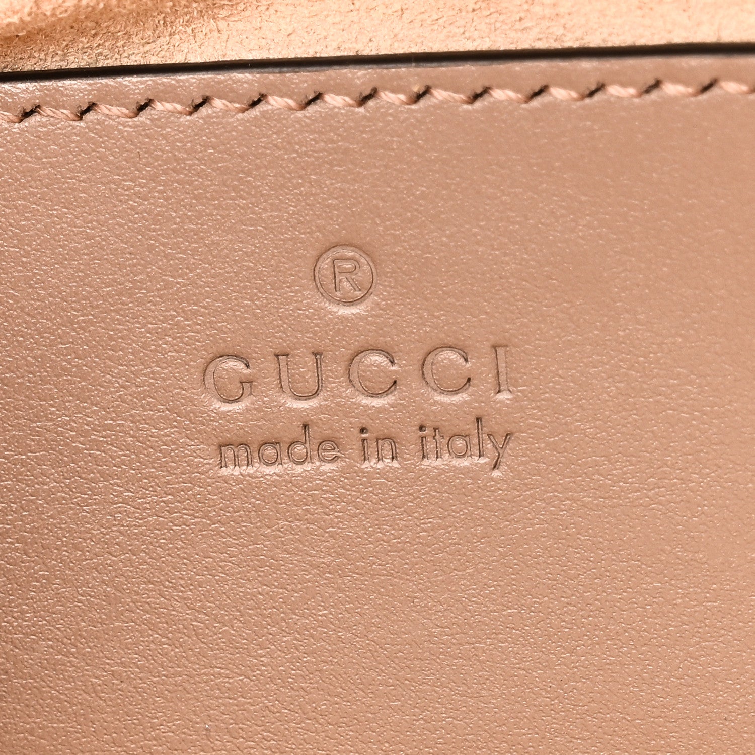 Gucci Calfskin Matelasse Small GG Marmont Chain Shoulder Bag Porcelain Rose 6 of 11