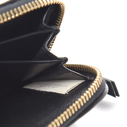 Bottega Veneta Nappa Intrecciato Zip Around Coin Purse Black 7 of 8