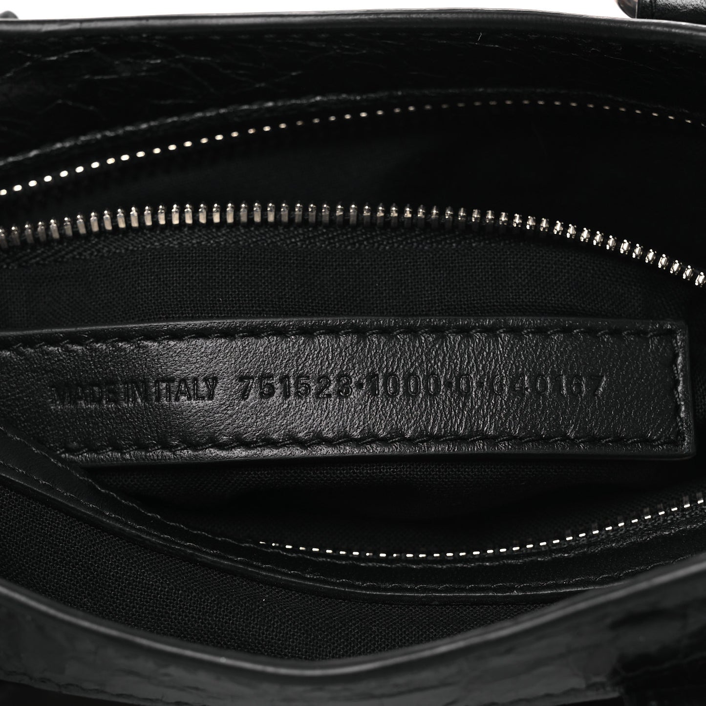Agneau Arena Neo Cagole Small Handbag Black
