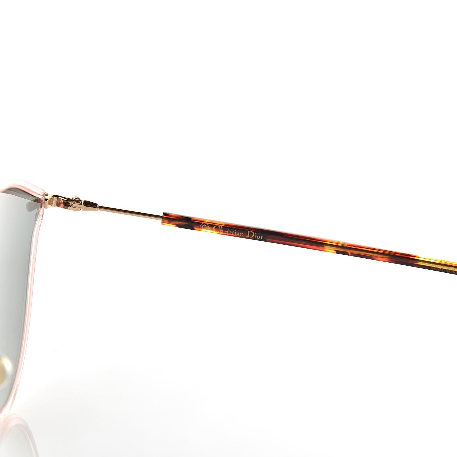 Christian Dior Mirrored So Real Rise Sunglasses Pink Gold 6 of 7