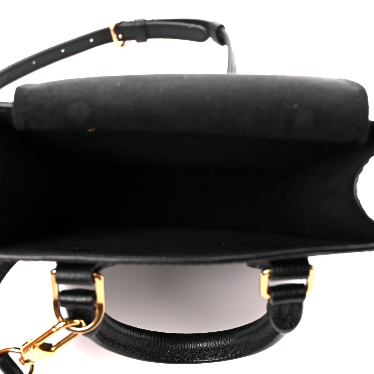 Louis Vuitton Empreinte Monogram Giant Petit Sac Plat Black 5 of 10