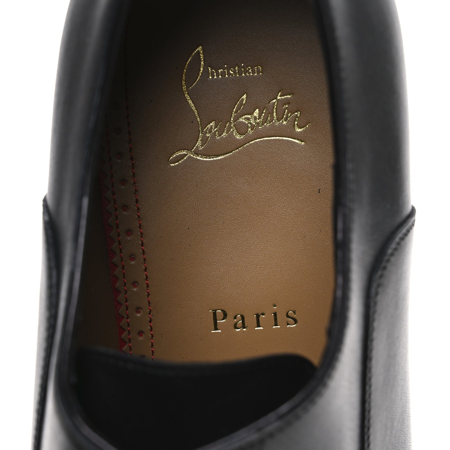 Calfskin Mens Greggo Flat Oxfords 41 Black
