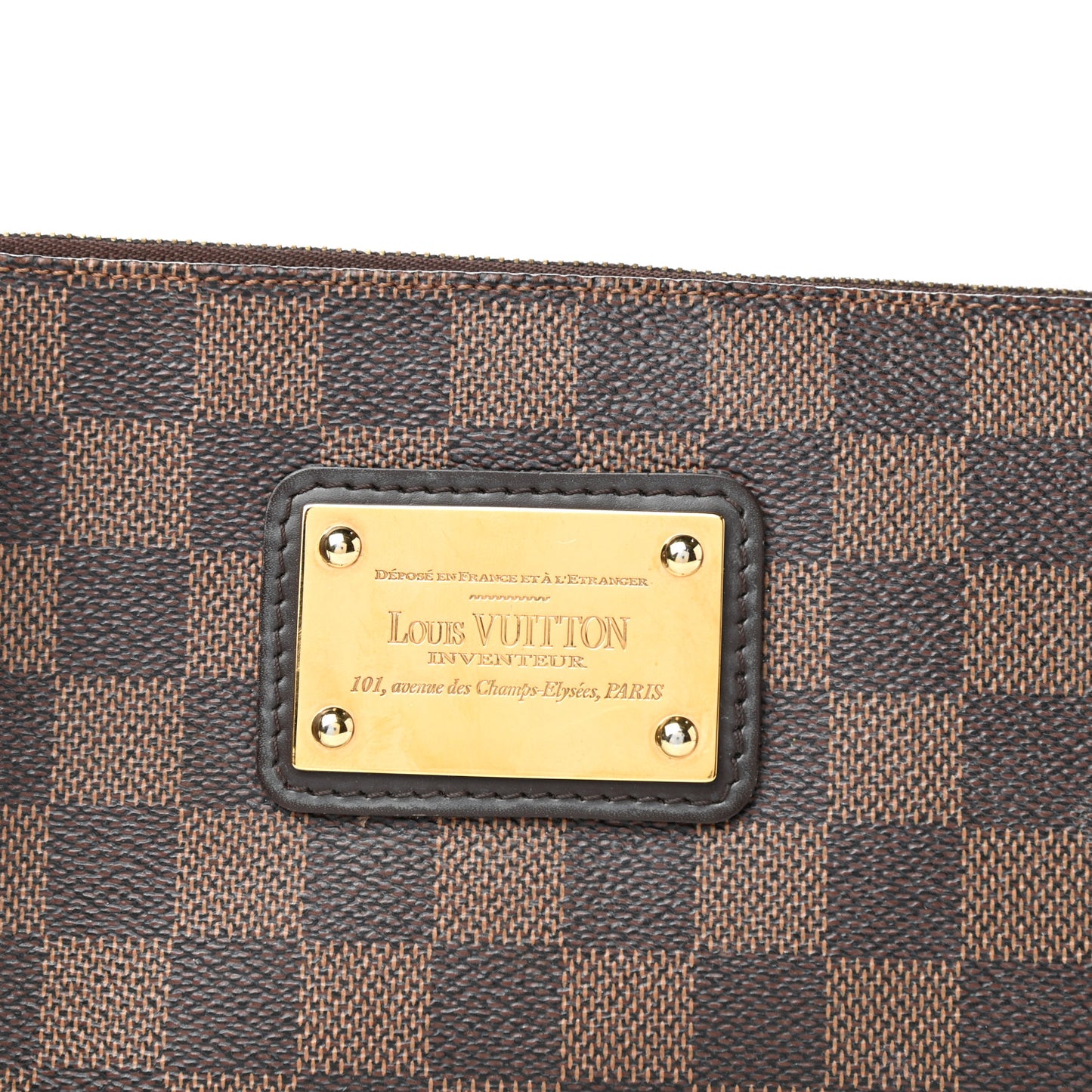 Damier Ebene Eva Clutch