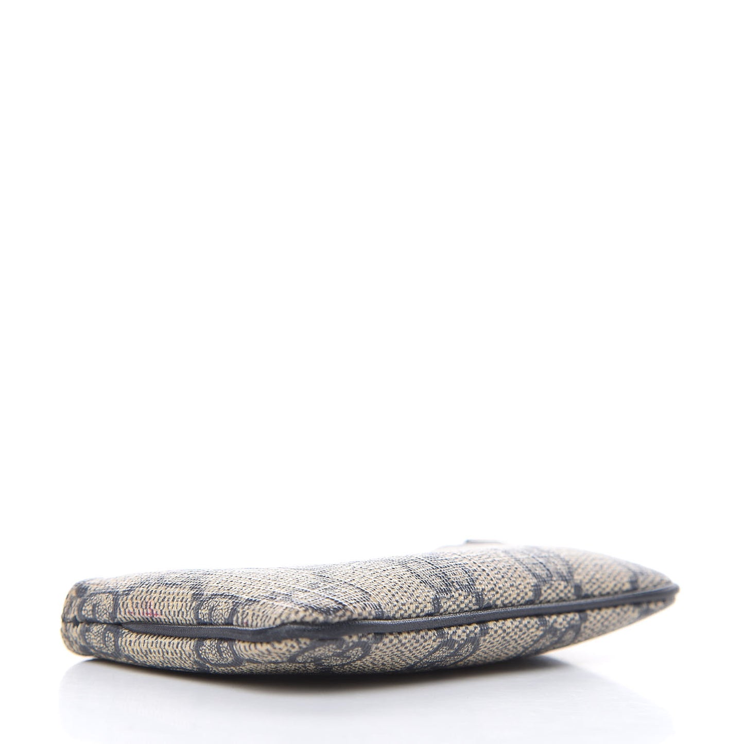 GG Supreme Monogram Key Case Beige Blue