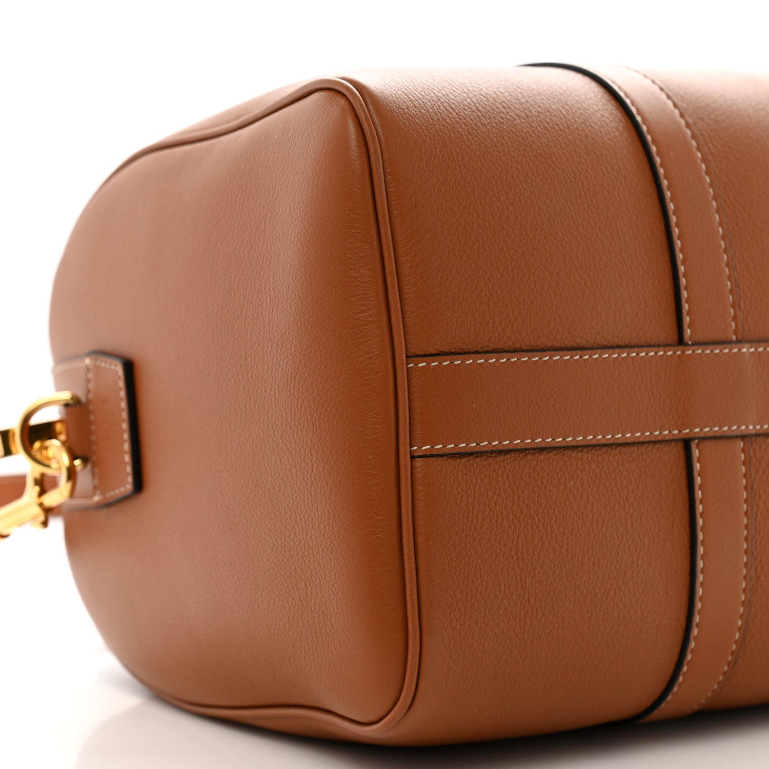 Celine Supple Calfskin Large Boston Bag Tan 9 of 10